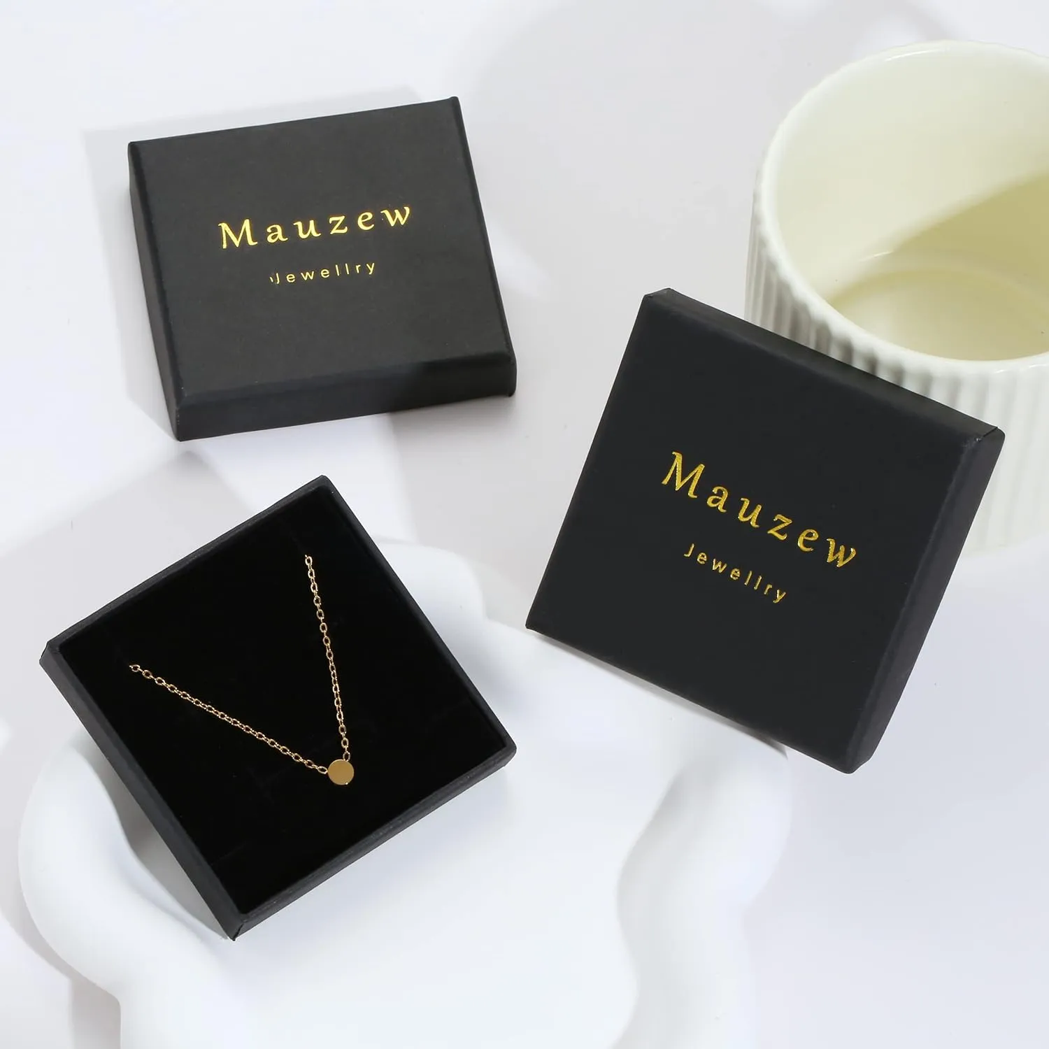 18K Gold Plated Chunky Chain Necklace for Women Thick Cuban Curb Chain Green Gemstone Pendant Toggle Necklace Dainty Layering Gold Chain Trendy Jewelry