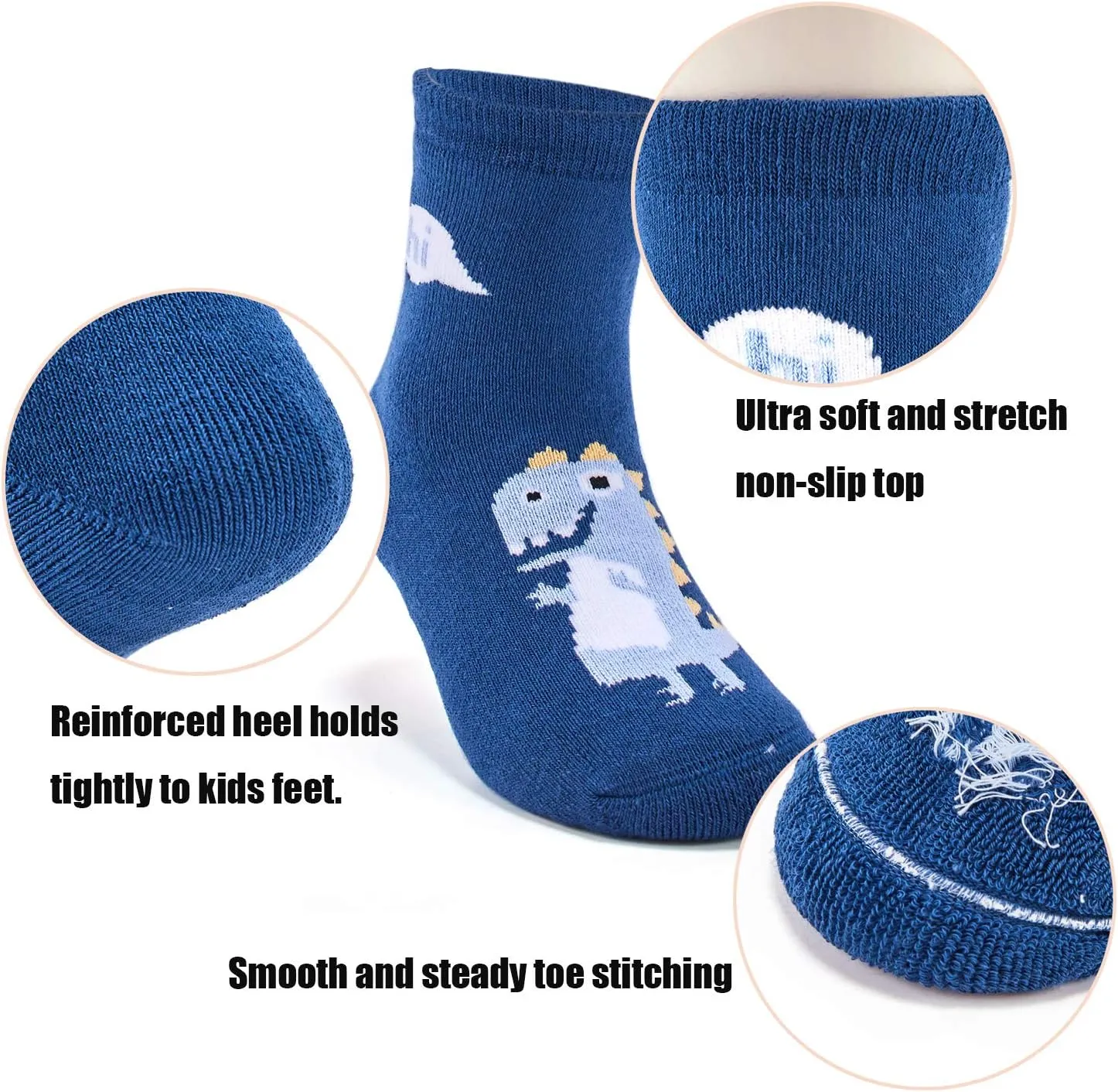 Boys Winter Warm Socks Kids Cotton Crew Socks Cartoon Crew Socks For Boys