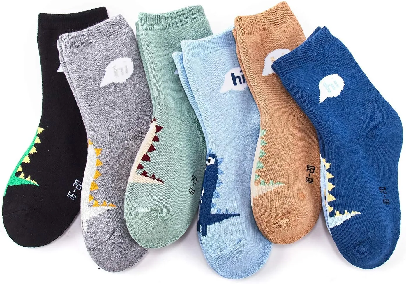 Boys Winter Warm Socks Kids Cotton Crew Socks Cartoon Crew Socks For Boys