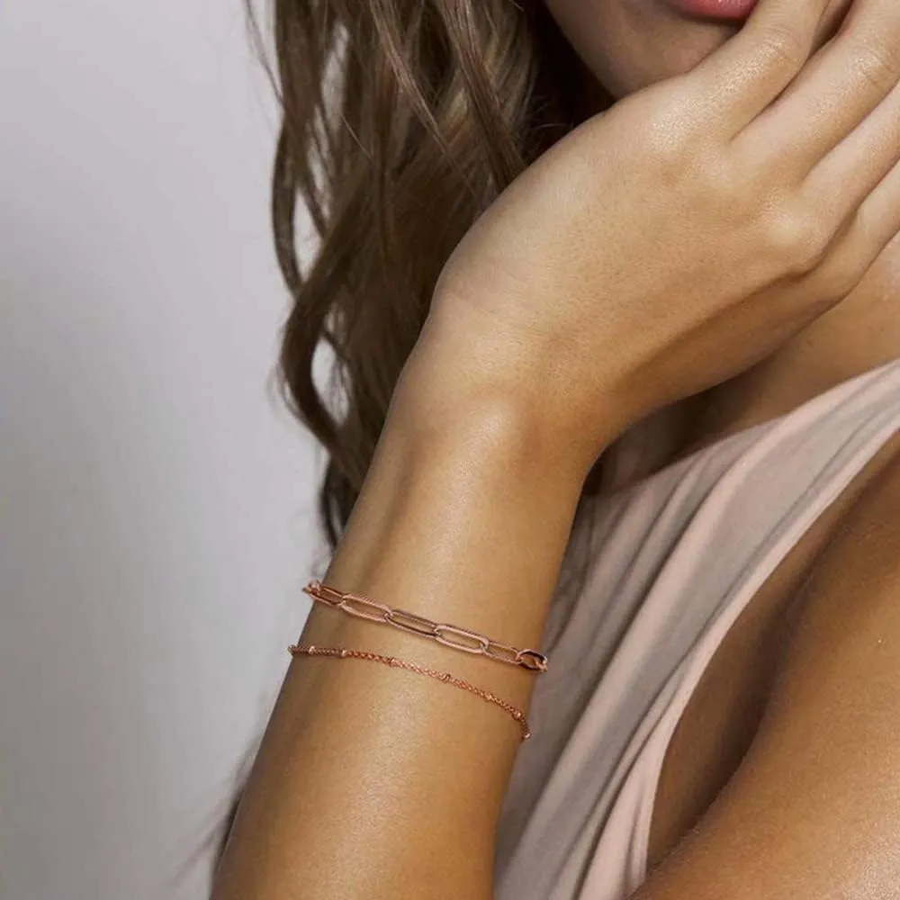 Dainty Gold Bracelets for Women, 14K Gold Plated Adjustable Layered Bracelet Cute Evil Eye Oval Chain Pearl Bar Turtle Gold Bracelets for Women Jewelry