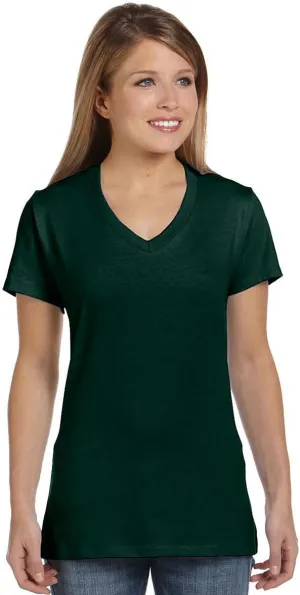 Hanes Womens Perfect-T Short Sleeve V-Neck T-Shirt