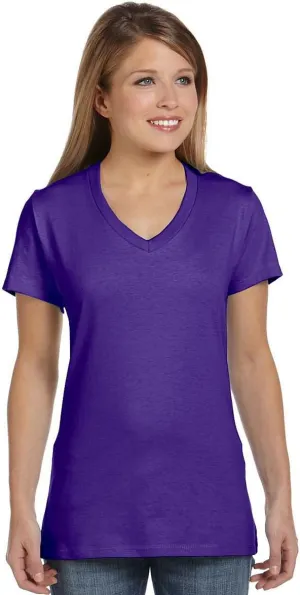 Hanes Womens Perfect-T Short Sleeve V-Neck T-Shirt