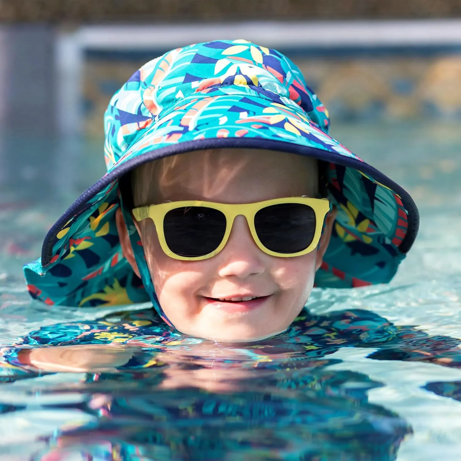JAN & JUL Baby Toddler Kids Flexible UV-400 Polarized Sun-glasses with Strap for Girls Boys
