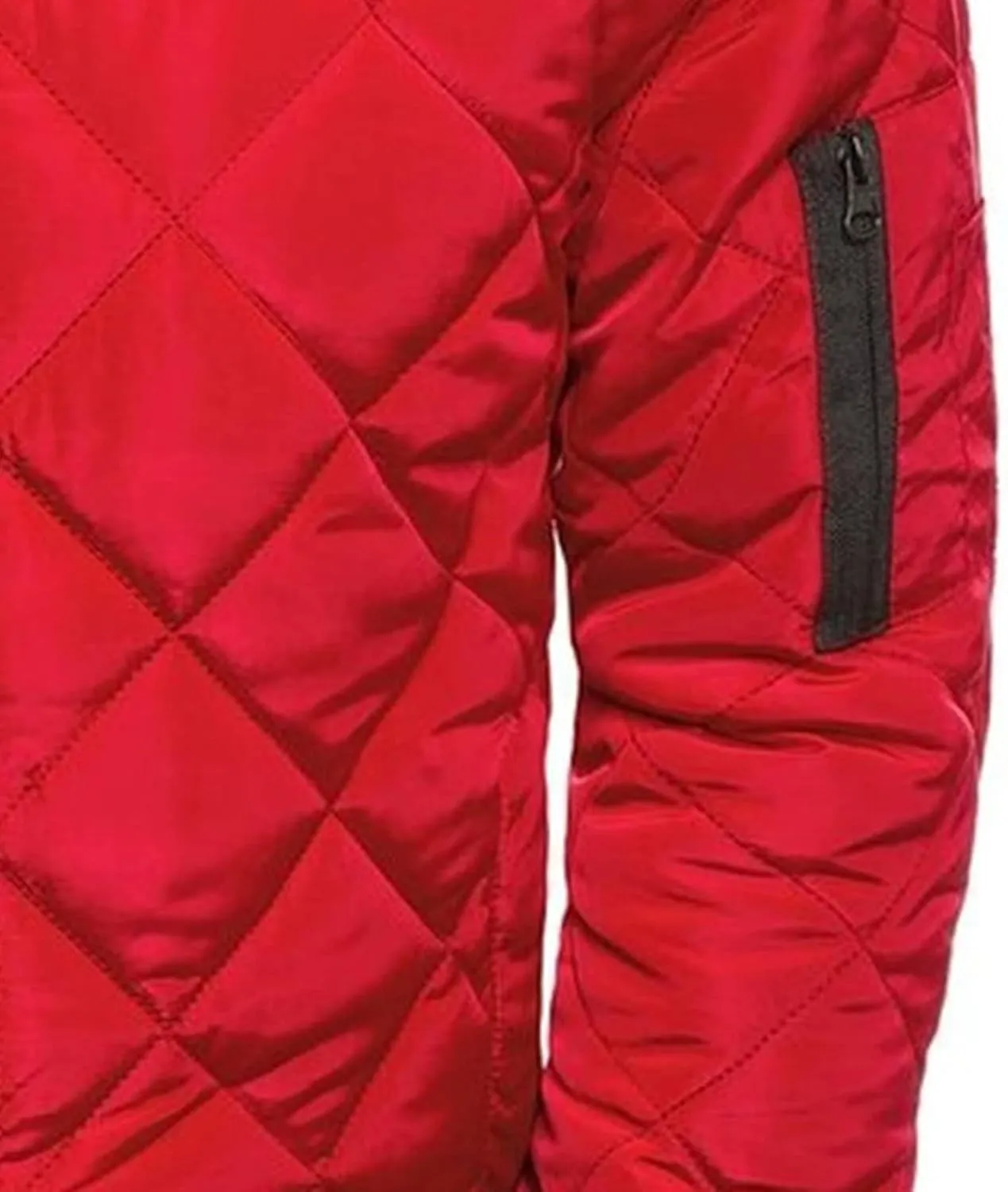 JEsilunmaMY Men's Quilted Jacket Diamond Winter Coat Zip Up Solid Color Bomber Padded Jacket Lightweight Cotton Windbreaker