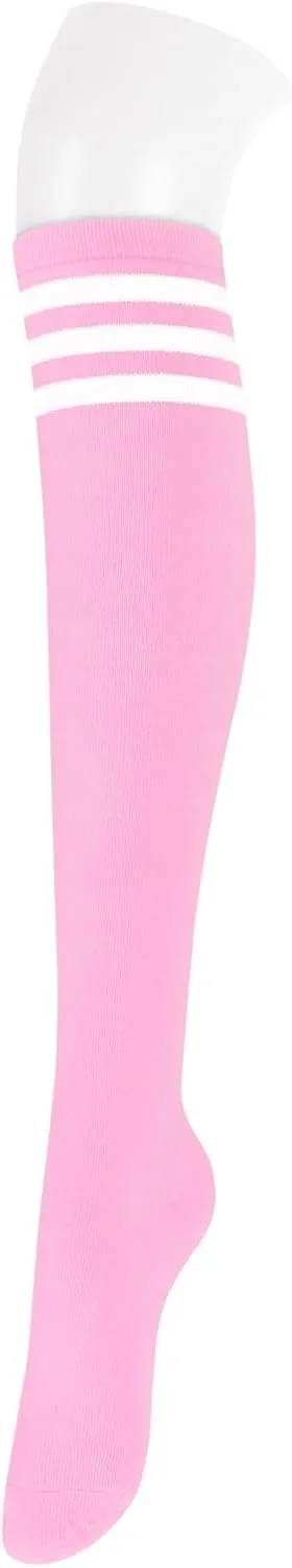 Knee High Socks for Women Knee Socks Tube Socks Womens Athletic Socks Cotton Tall Socks Long Socks Knee High Stockings
