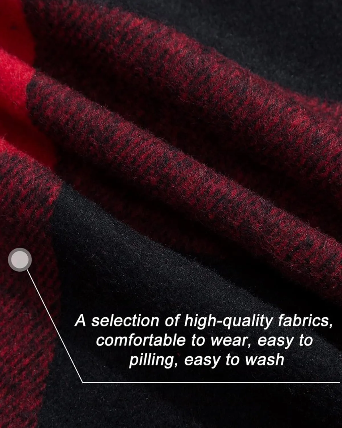 Mannice Womens Buffalo Plaid Sleeveless Cardigans Lapel Open Front Plaid Vest Jacket Coat with Pockets
