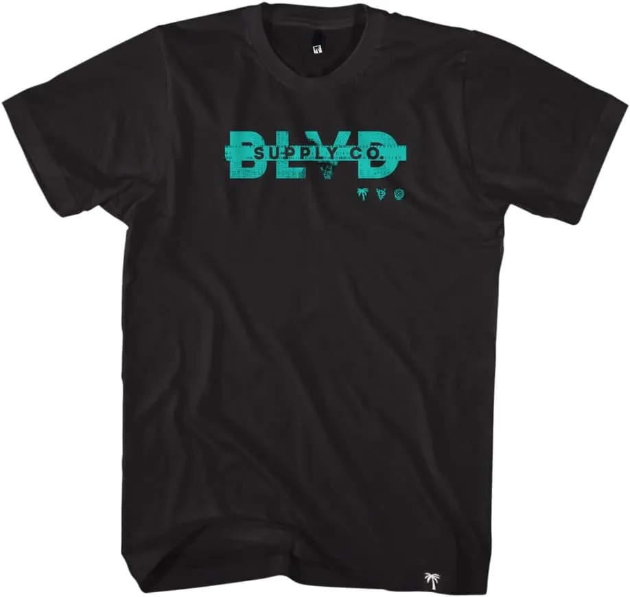 Mens Fashion T-Shirt Loose Fit Heavyweight Short-Sleeve Shirt