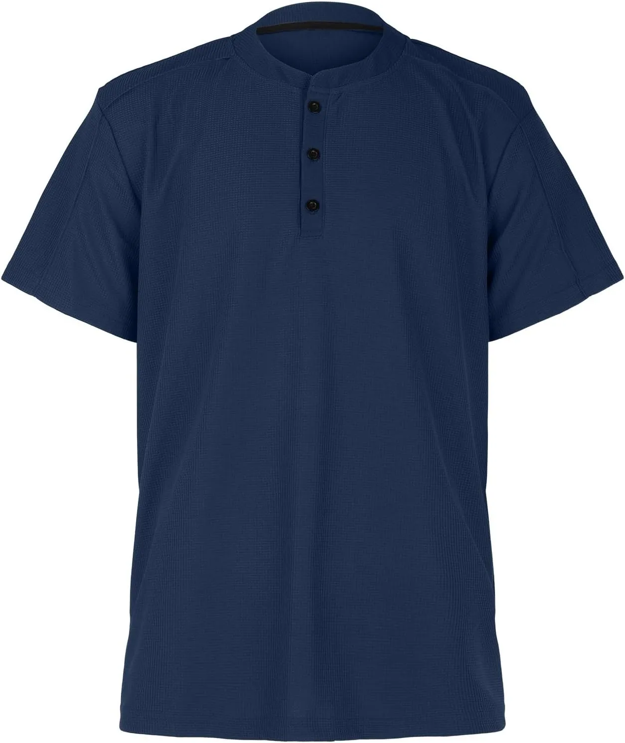 Mens Polos Short Sleeve Breathable Band Collar Golf Tshirts Summer Casaul Work Tops Lightweight Breathable Clothes