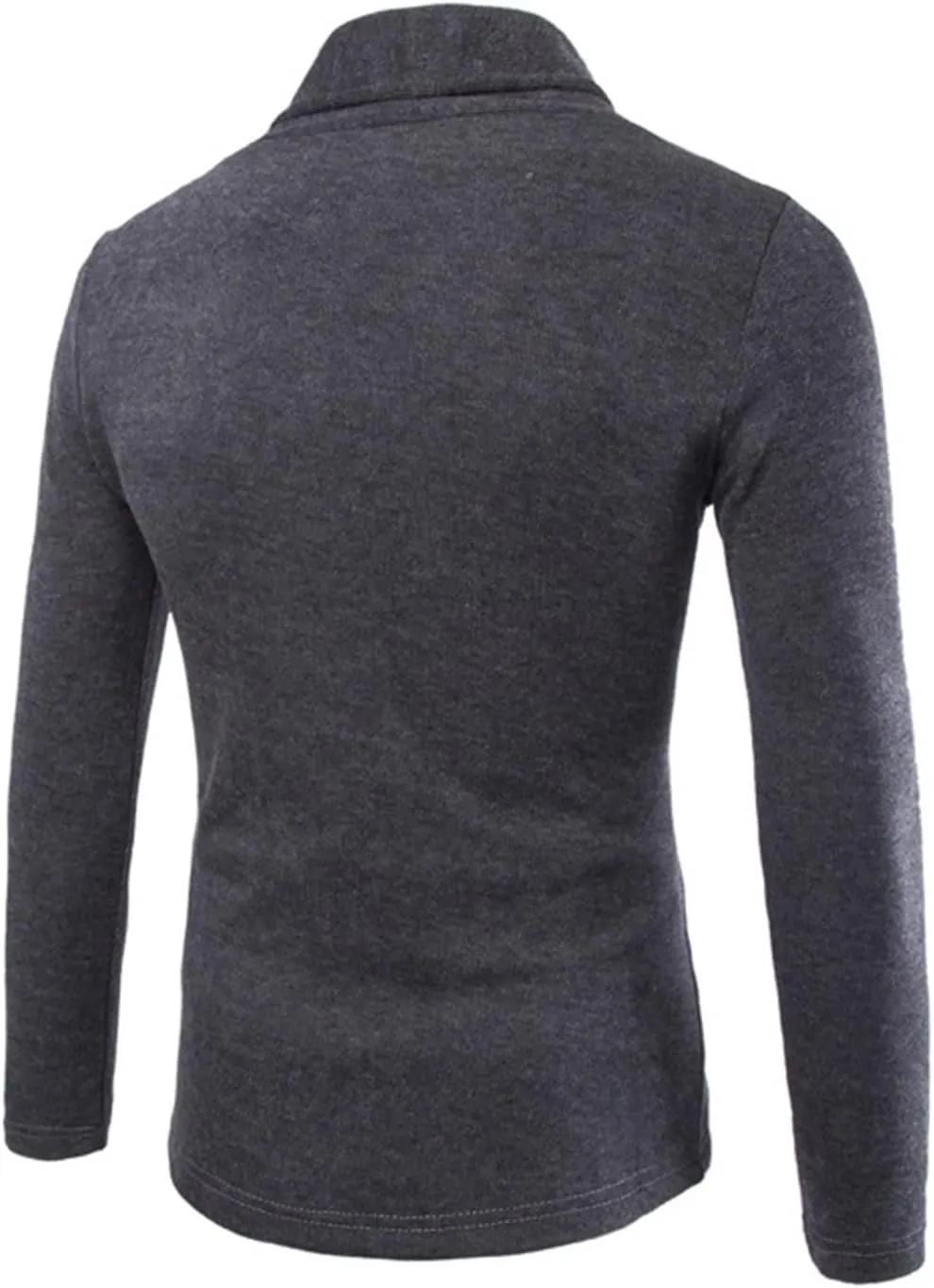 Mens Stylish Casual Cardigan Sweater Comfortable Slim Fit Fall 2023 Winter Coats Shawl Collar Soft Fabric V Neck Jackets