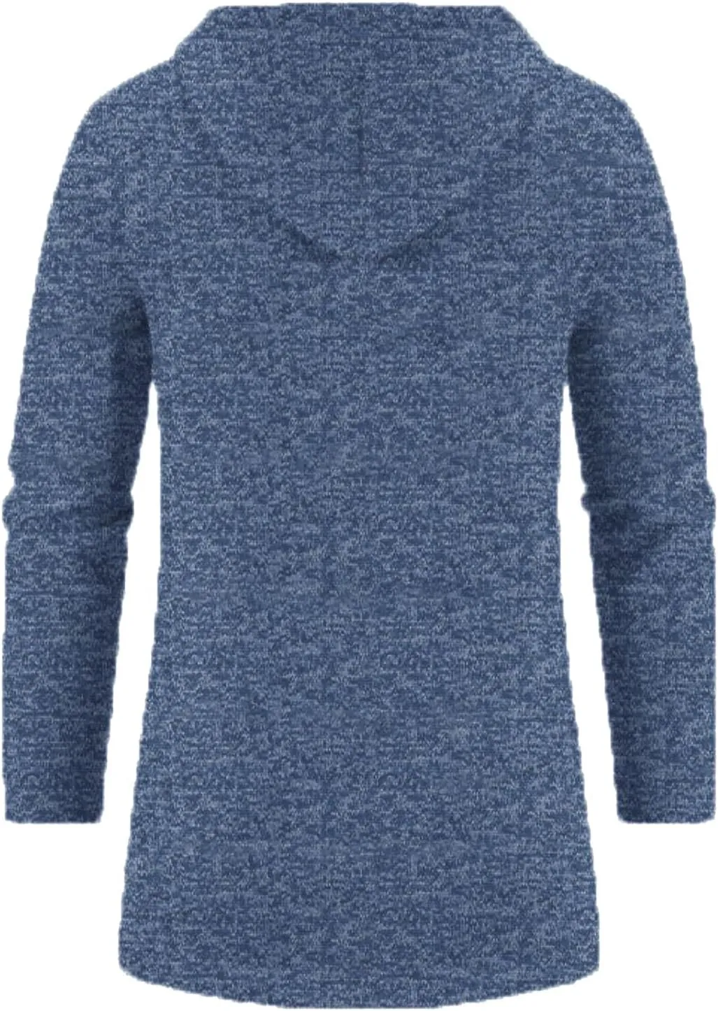 Men's Thicken Hooded Cardigan Sweater 2023 Winter Thermal Sweaters Coat Full Zip Quilted Jacket Business Casual Knit Outwear