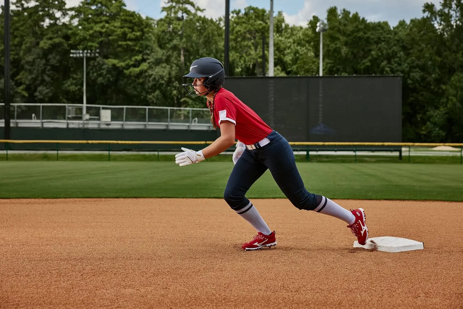 Mizuno Girls' Belted Fastpitch Softball Pant