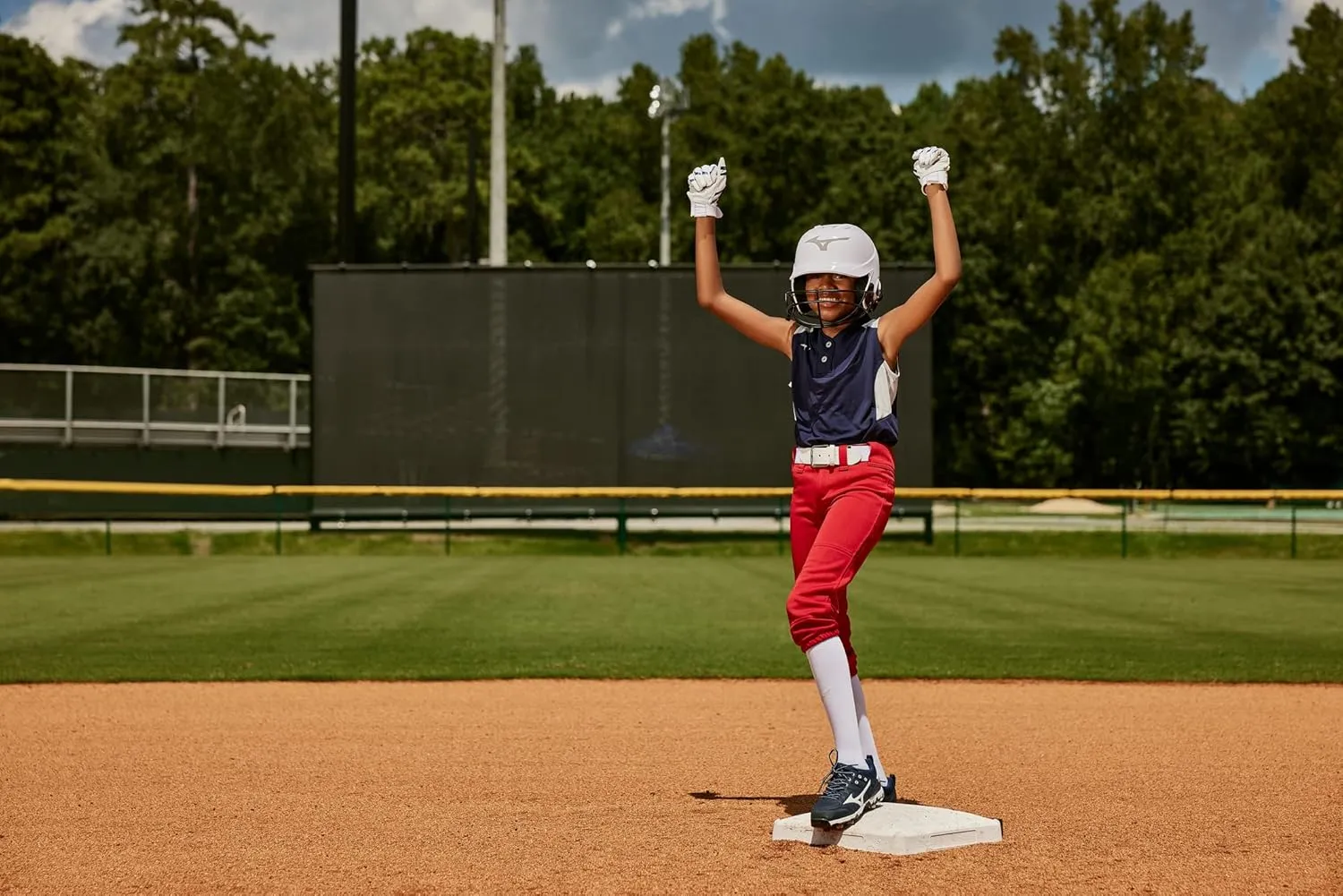 Mizuno Girls' Belted Fastpitch Softball Pant