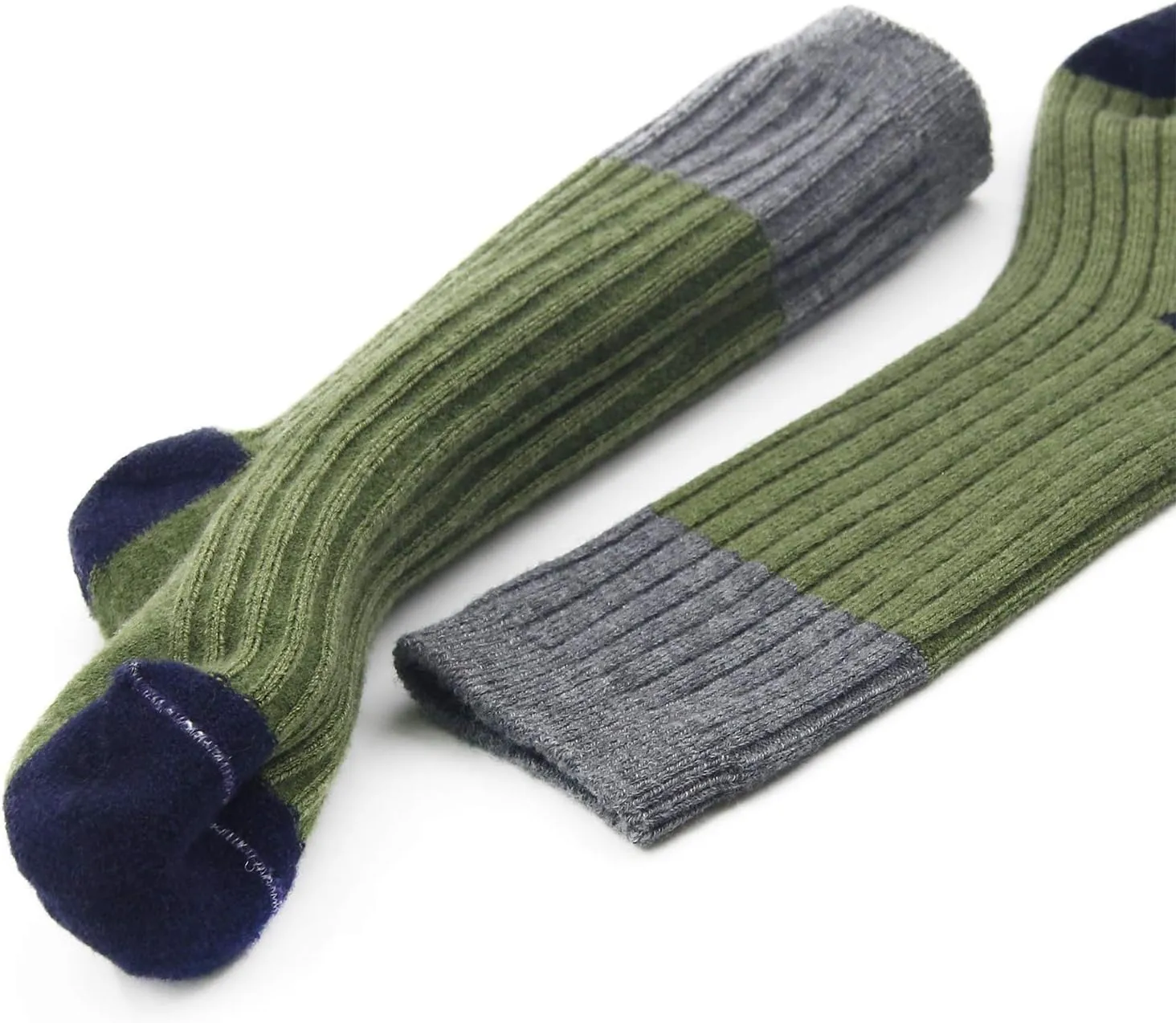 Moon Tree Boys Wool Socks Kids Winter Warm Socks Thermal Crew Socks for Boys 6 Pack