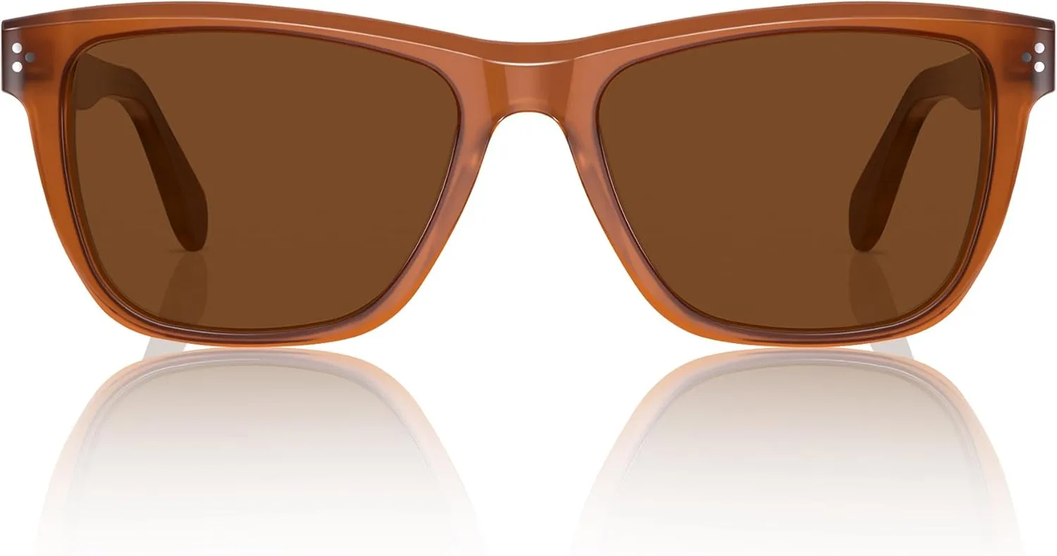 Polarized Sunglasses for Men Women - Black Retro Square Sun Glasses Driving Fishing UV400 Protection