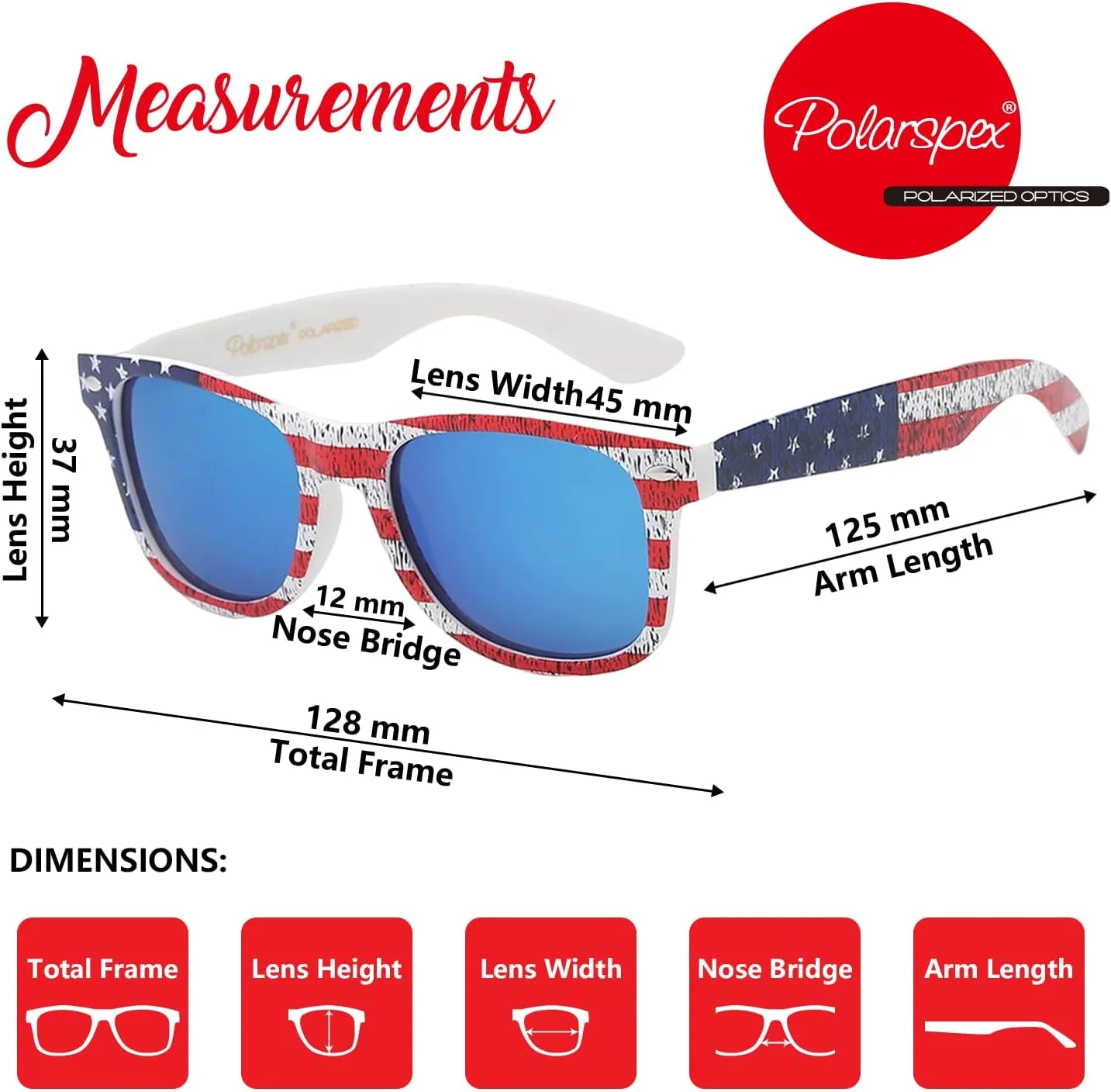 PolarSpex Toddler Sunglasses UV Protection  Unbreakable Kids Polarized Sunglasses with Case for Boys & Girls age 2-8