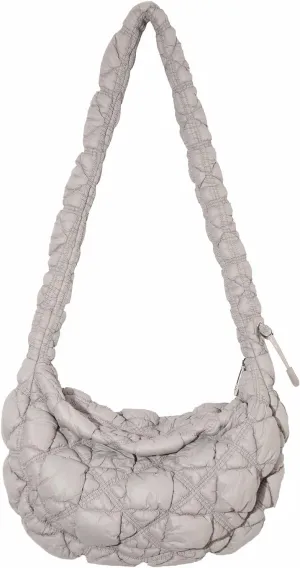 Quilted Shoulder Bag Puffer Handbag Crossbody Purse Padded Cloud Hobo Bag with Adjustable Strap