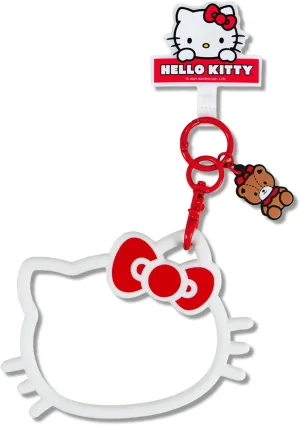 Sonix x Sanrio Phone Bangle Bracelet, Silicone Character Wristlet - Detachable Key Ring Bracelet with Tether Tab, Universal Compatibility | Hello Kitty