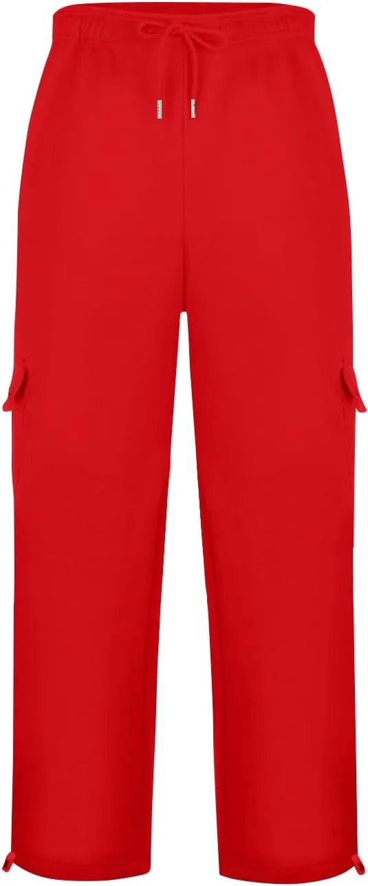 Sport Casual Capri Pant Cuffed Multi-Pocket Work Pants