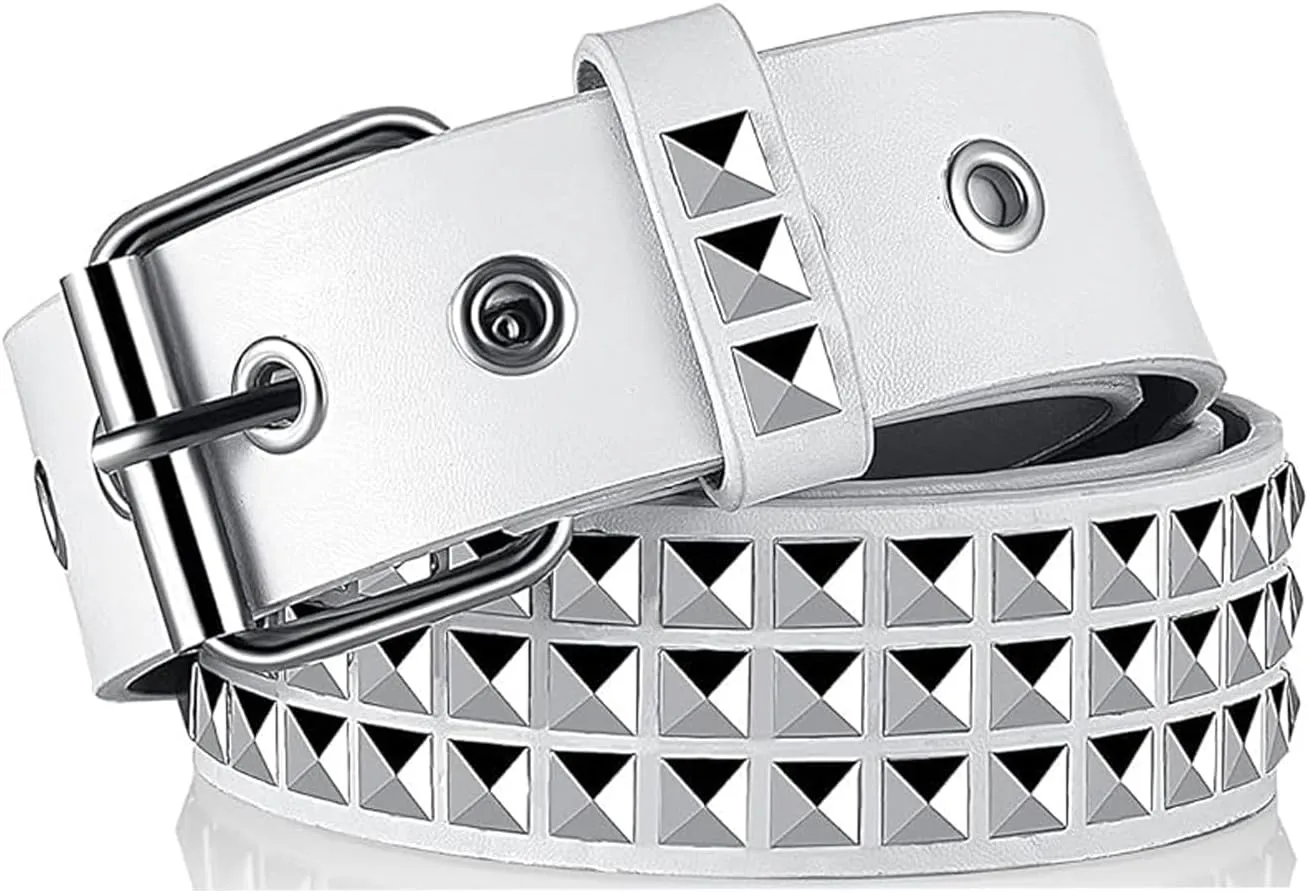 Studded Punk Y2K Goth Belt for Men or Women