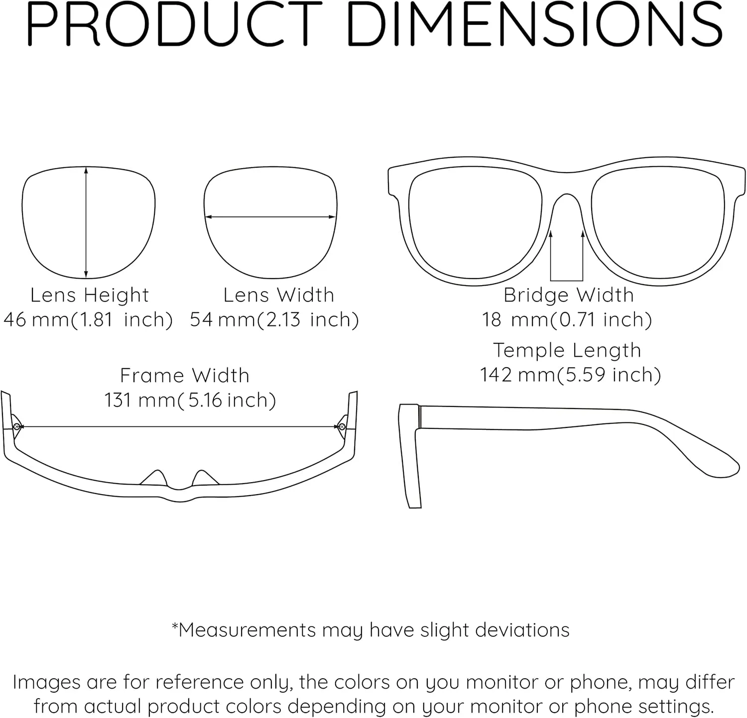 Super XXLarge Size Retro Rectangular Frame TAC Polarized Lenses with Spring Hinge For Men & Women