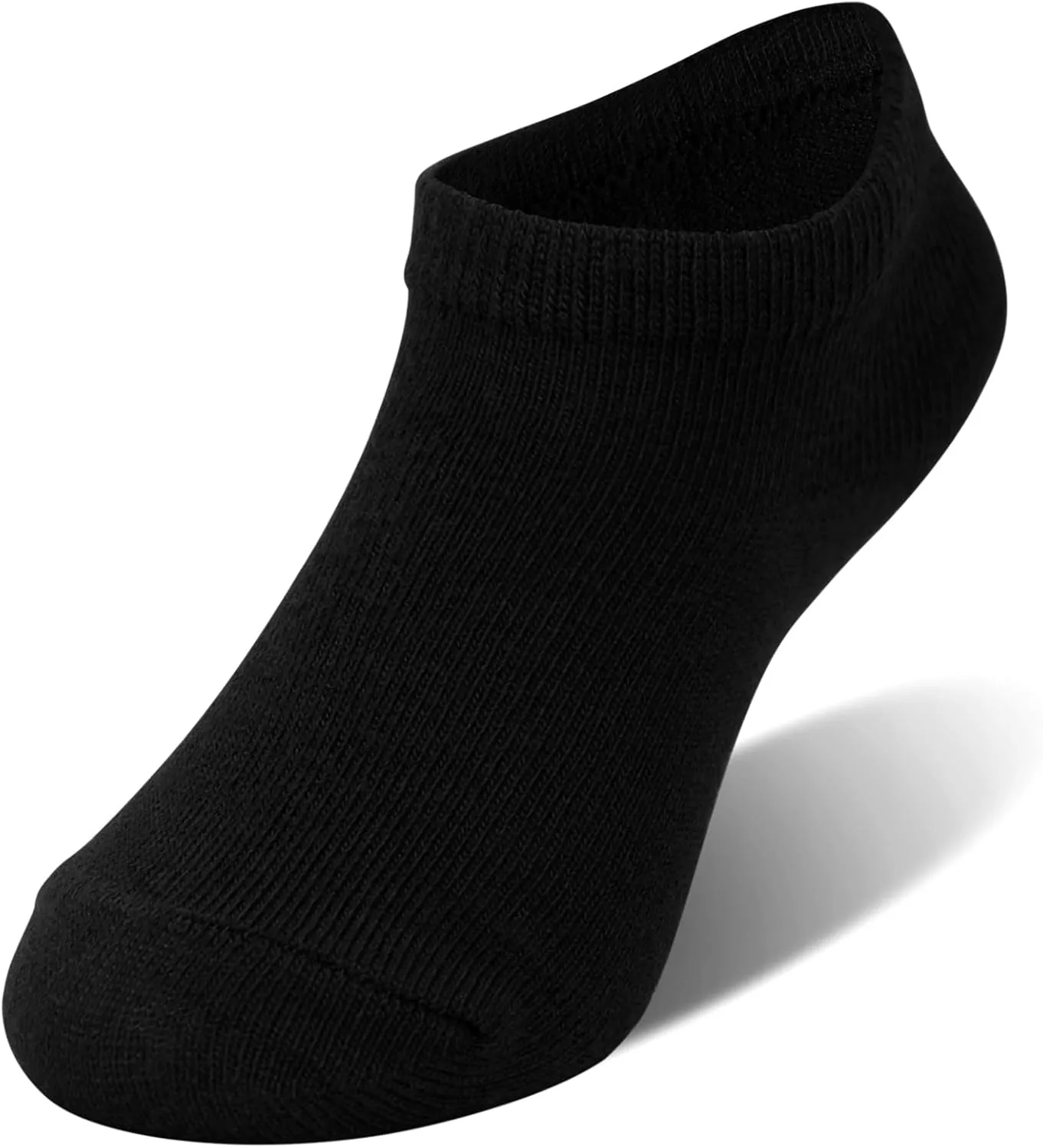 Tenpluszero 20 Pairs Toddler Kids Socks Half Cushion Low Cut Ankle Socks Boy Girl Athletic Socks