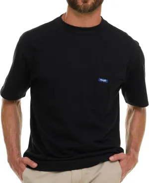 Wrangler Big and Tall T-Shirt for Men - Cotton Tee with Chest Pocket