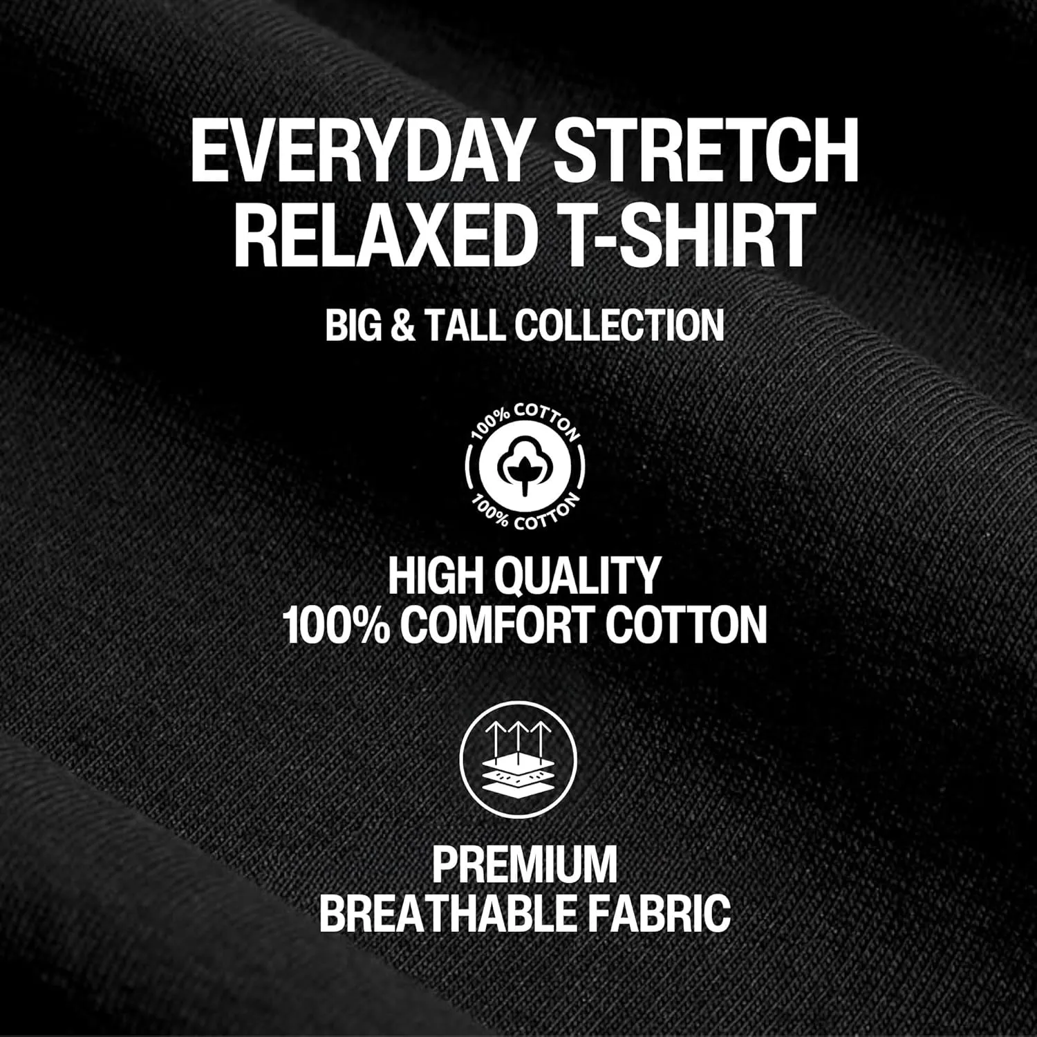 Wrangler Big and Tall T-Shirt for Men - Cotton Tee with Chest Pocket