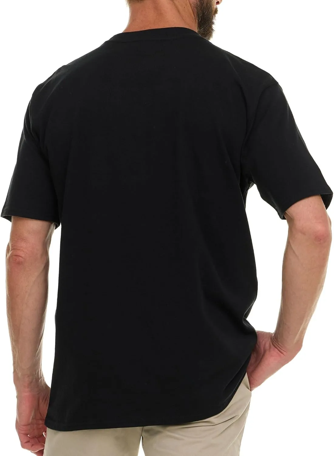 Wrangler Big and Tall T-Shirt for Men - Cotton Tee with Chest Pocket
