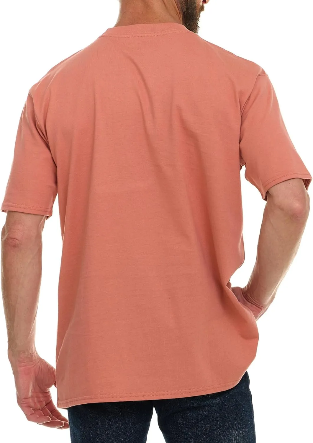 Wrangler Big and Tall T-Shirt for Men - Cotton Tee with Chest Pocket