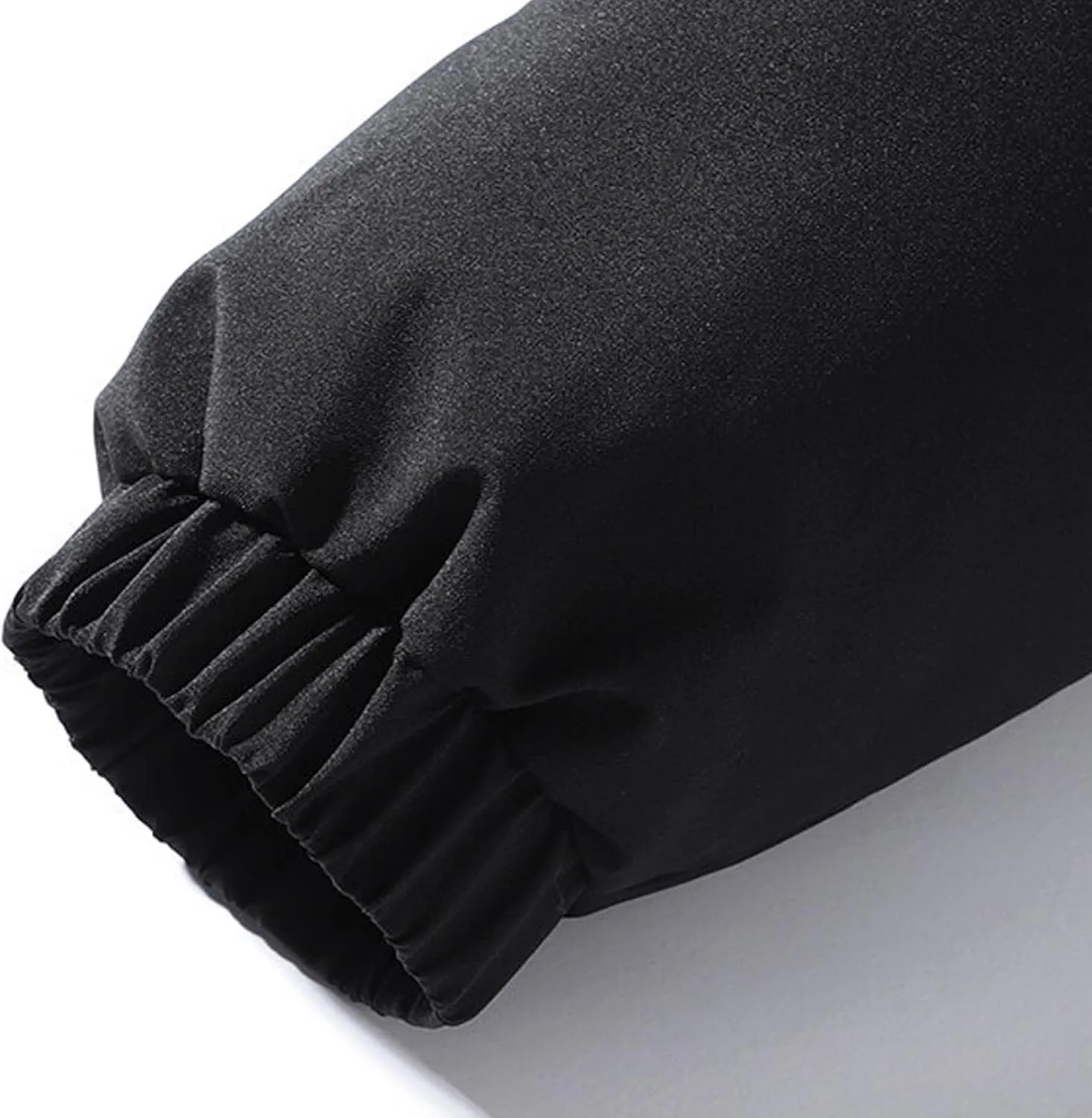 XIAXOGOOL Men's Puffer Jacket Stand Collar Drop Shoulder Full Zip Jacket Quilted Coats Thick Warm Winter Coat Outwear