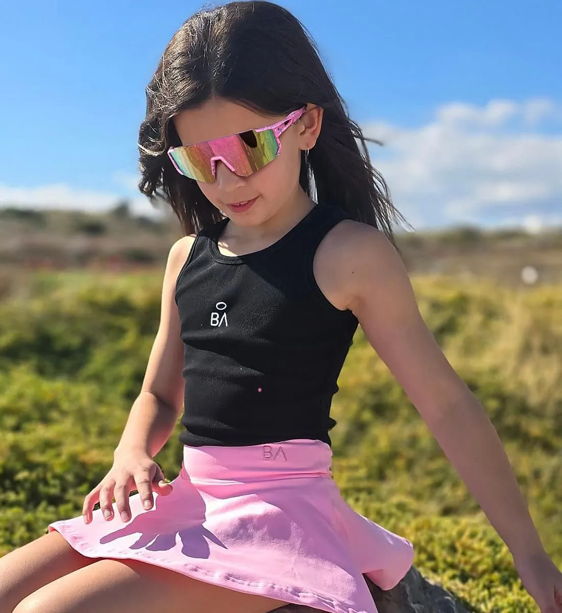 Youth Baseball Sunglasses Kids Sports Sunglasses for Boys Girls Softball Cycling Glasses UV400 Protection