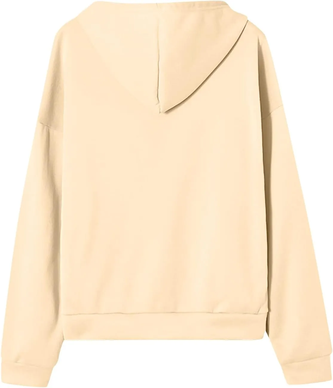Zip Up Hoodie Women Plain Oversized Sweatshirts Fall Fashion Outfits 2025 Soft Casual Warm Jacket Winter Clothes